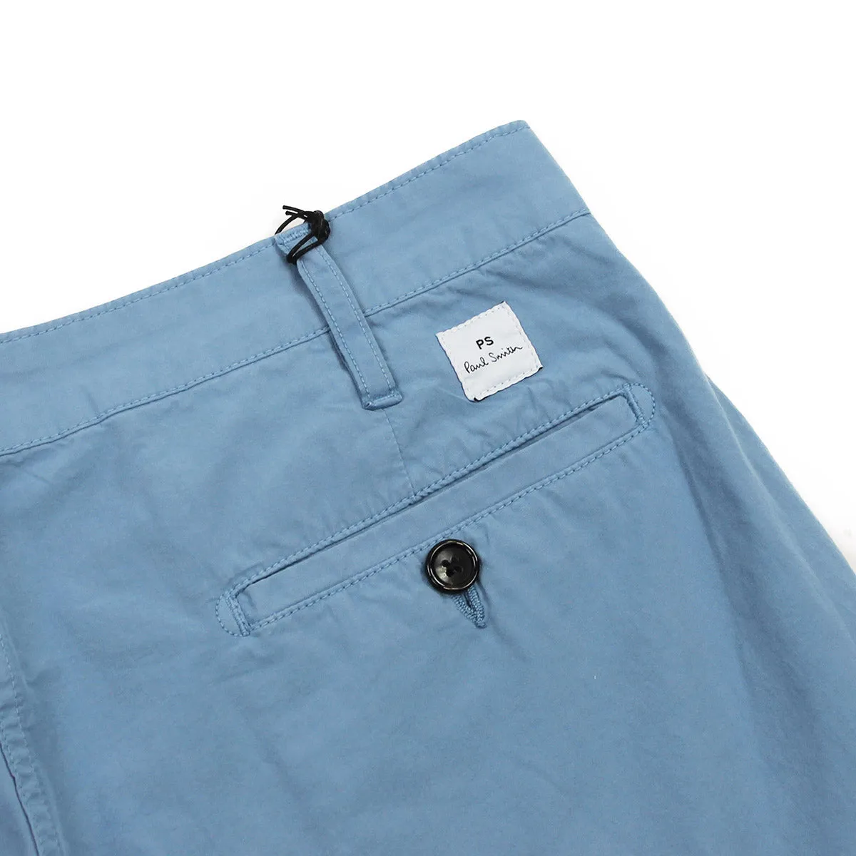 PS Paul Smith - Airforce Blue Garment Dyed Chino Shorts.