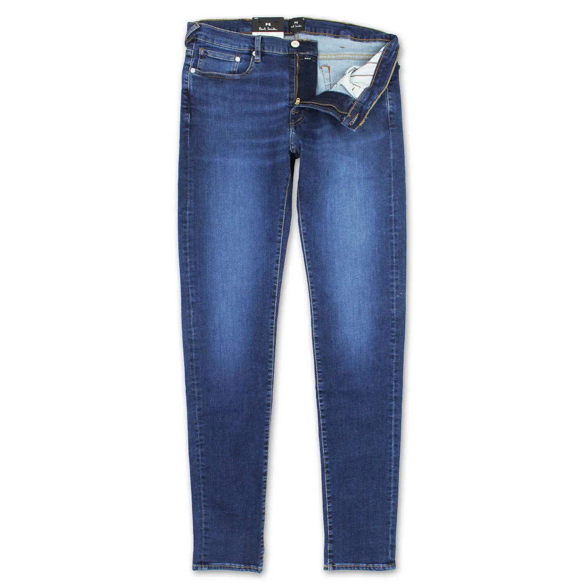 PS Paul Smith - Blue Slim Fit 'Organic Reflex' Jeans