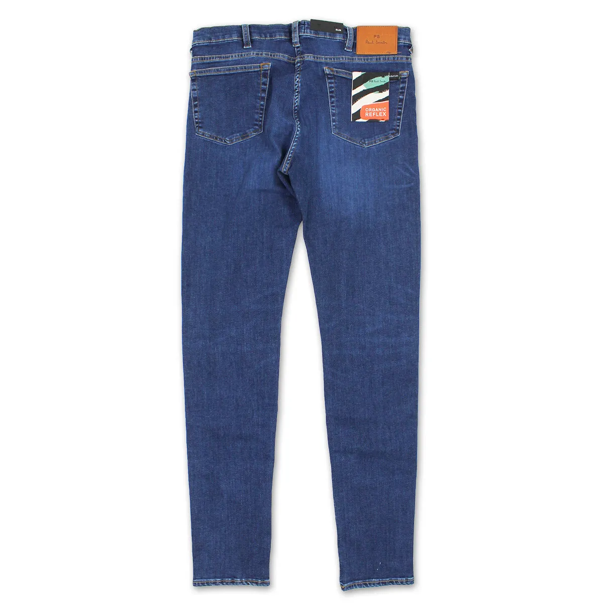 PS Paul Smith - Blue Slim Fit 'Organic Reflex' Jeans