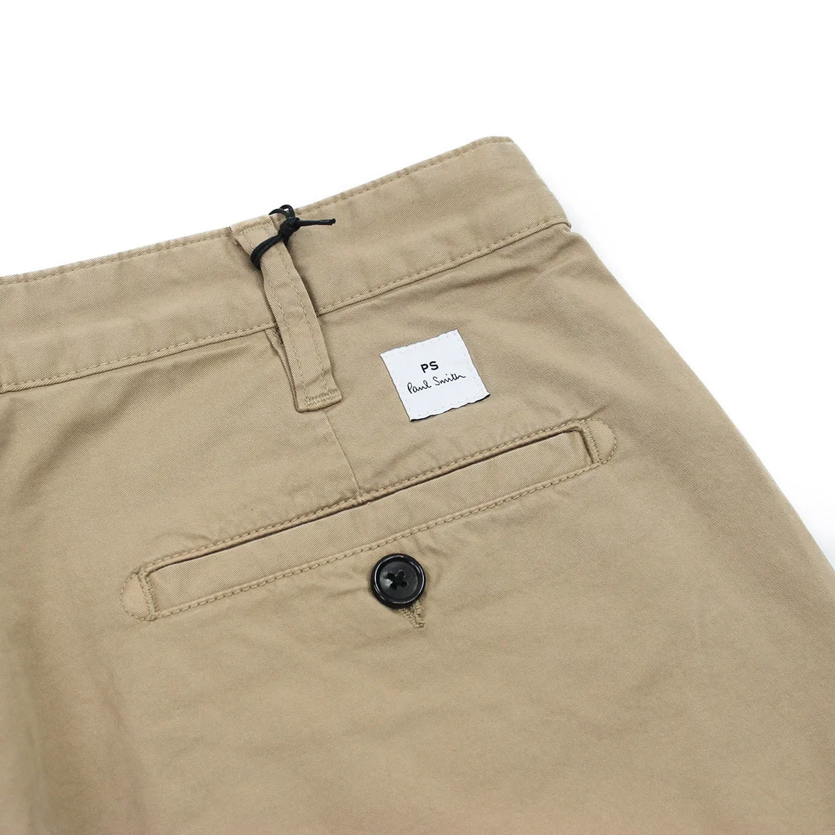 PS Paul Smith Camel Garment Dyed Shorts