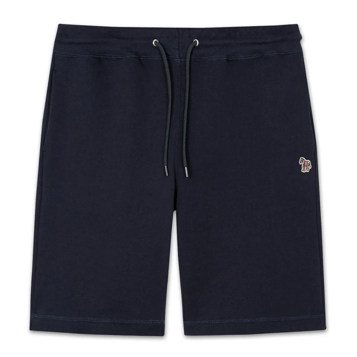 PS Paul Smith Navy Zebra Logo Sweat Shorts