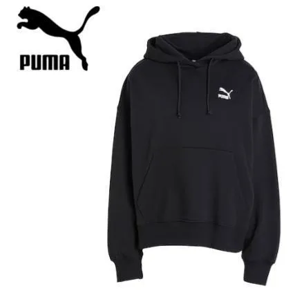 PUMA | Street Style Long Sleeves Cotton Logo Top