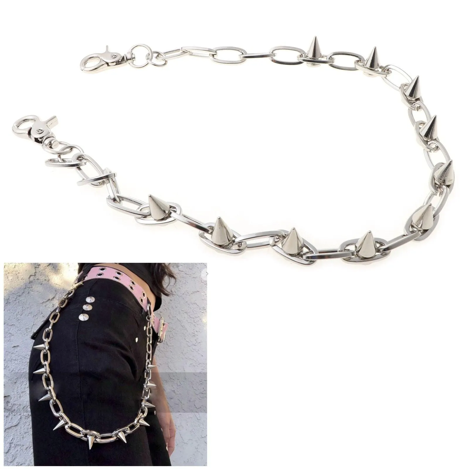 Punk Spike Pants Chain - Online Store - Buy Now!