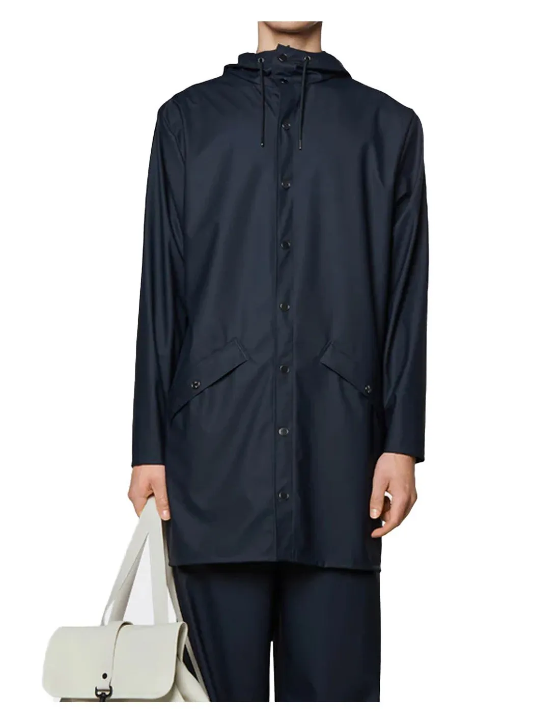 Rains unisex rain jacket RA12020 in navy color - AI22