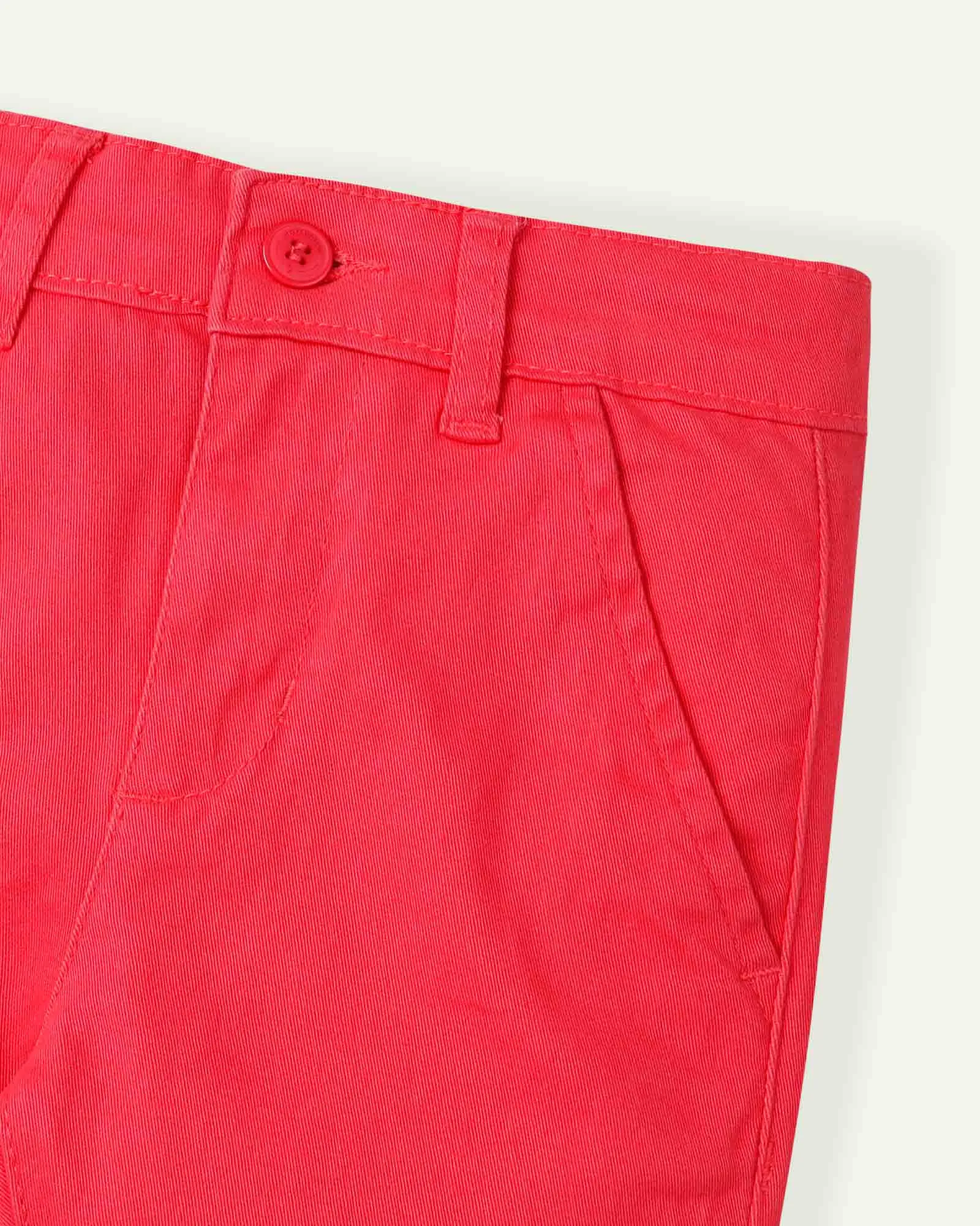 Red Twill Trousers