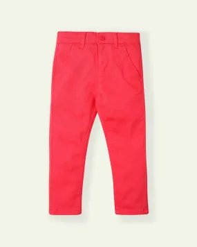 Red Twill Trousers