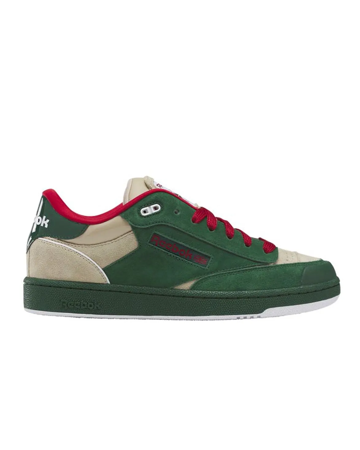 Reebok Club C Dark Green/Oat/Clay Shoes