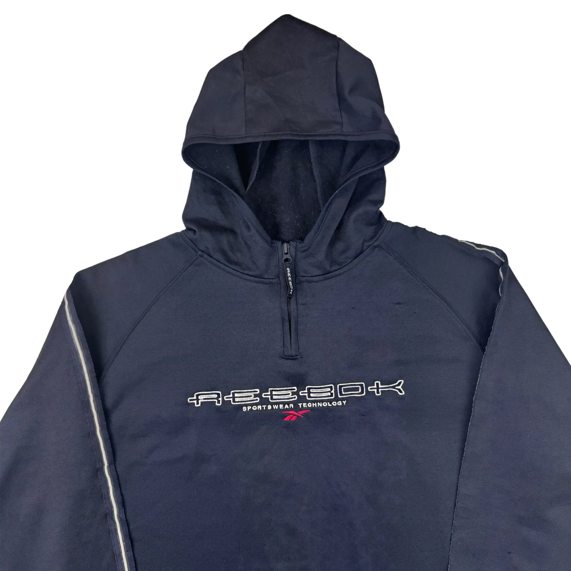 Reebok Sportswear Technology Half Zip Pullover Hoodie