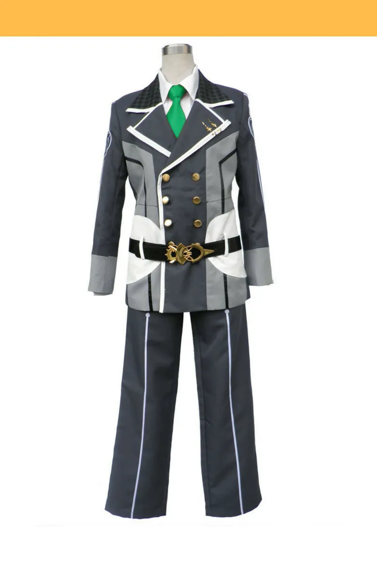 Result: Starry Sky Seigetsu Academy Men's Uniform - Green Tie Cosplay Costume