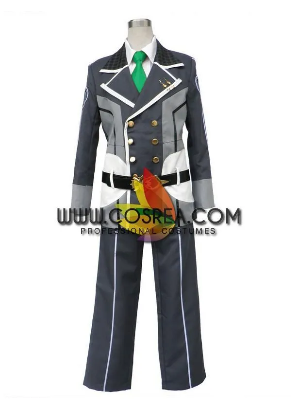 Result: Starry Sky Seigetsu Academy Men's Uniform - Green Tie Cosplay Costume