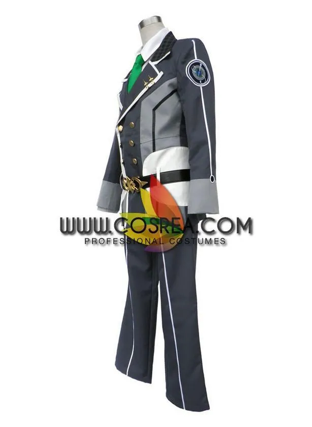 Result: Starry Sky Seigetsu Academy Men's Uniform - Green Tie Cosplay Costume