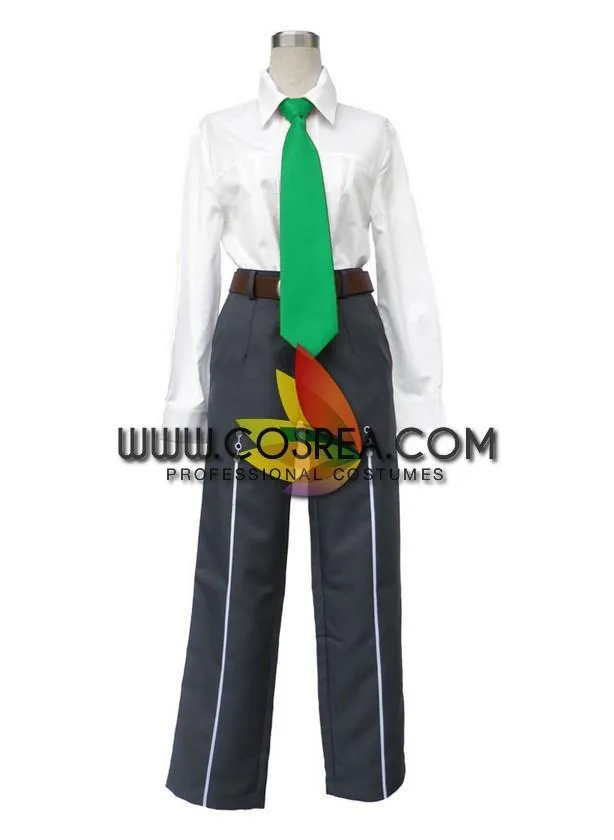 Result: Starry Sky Seigetsu Academy Men's Uniform - Green Tie Cosplay Costume