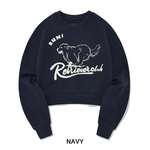 Retriever Club | Long Sleeve Logo Hoodies & Sweatshirts - Street Style