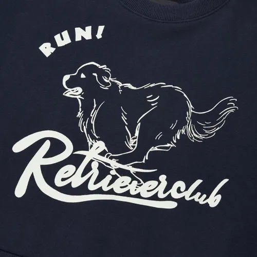 Retriever Club | Long Sleeve Logo Hoodies & Sweatshirts - Street Style