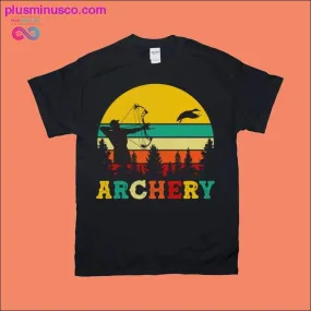 Retro Archery Sunset T-Shirts