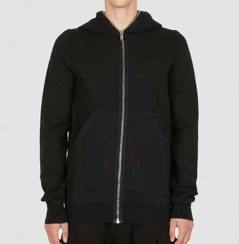 Rick Owens - Street Style Long Sleeve Cotton Logo Designers Hoodies