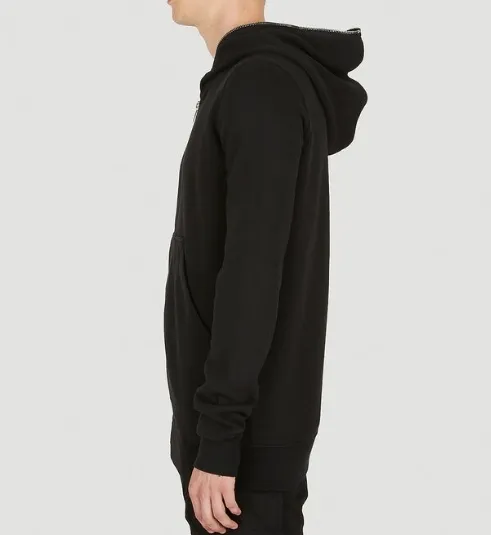 Rick Owens - Street Style Long Sleeve Cotton Logo Designers Hoodies