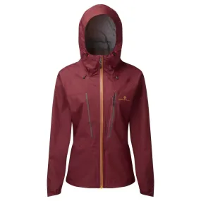 Ronhill Womens Waterproof Running Jacket Cabernet/Dune