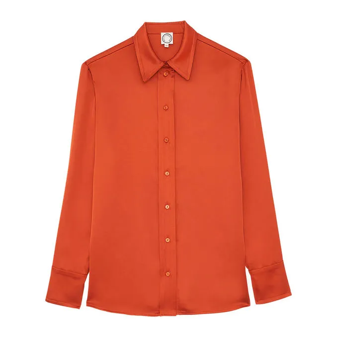 Rust Woman Shirt Maureen