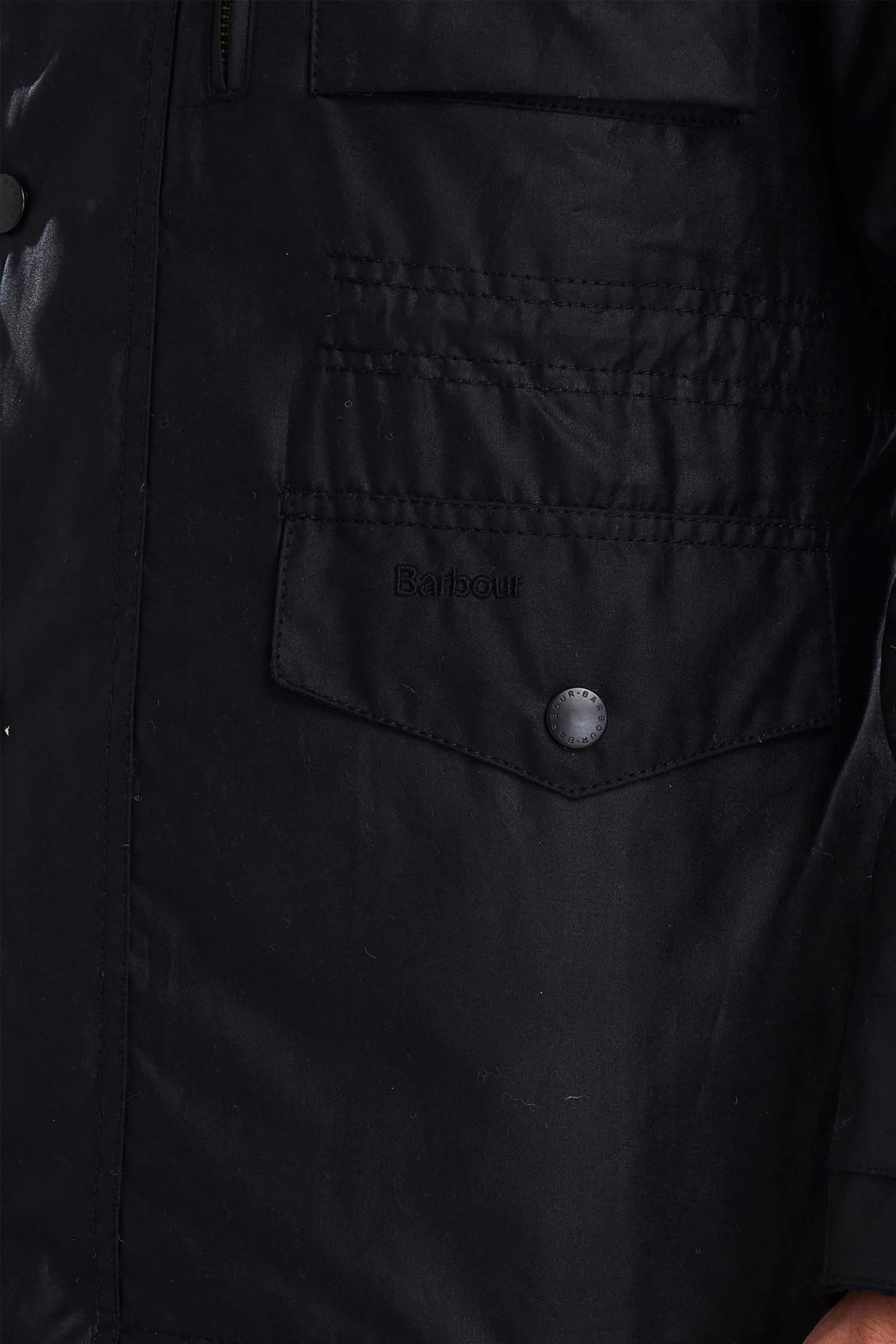 Sapper Wax Jacket Black