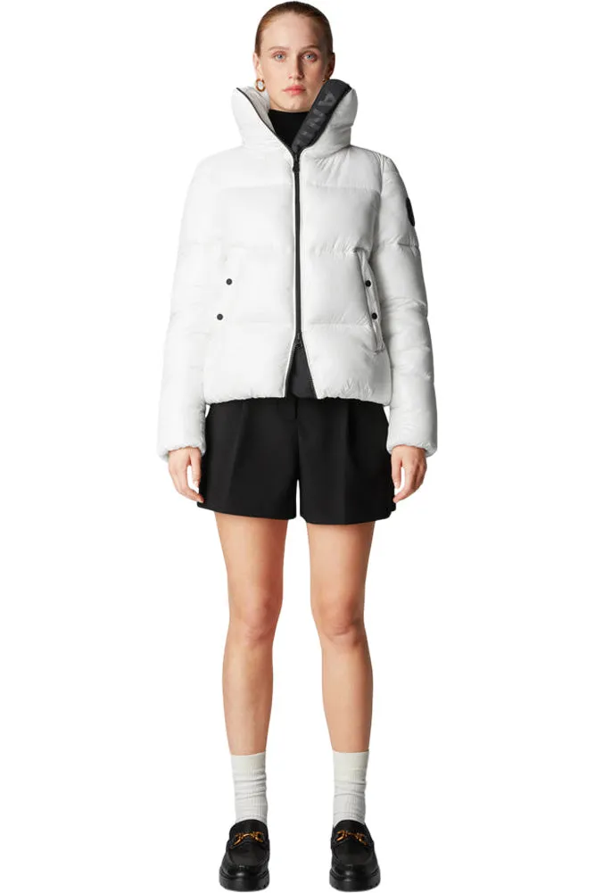 Save The Duck Isla Puffer Jacket Off White