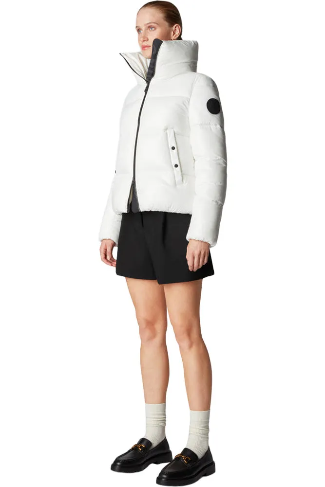 Save The Duck Isla Puffer Jacket Off White