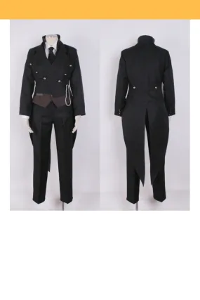 Sebastian Anime Cosplay Costume - Black Butler Kuroshitsuji Version