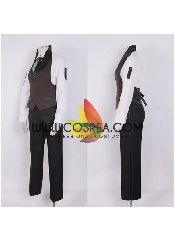 Sebastian Anime Cosplay Costume - Black Butler Kuroshitsuji Version