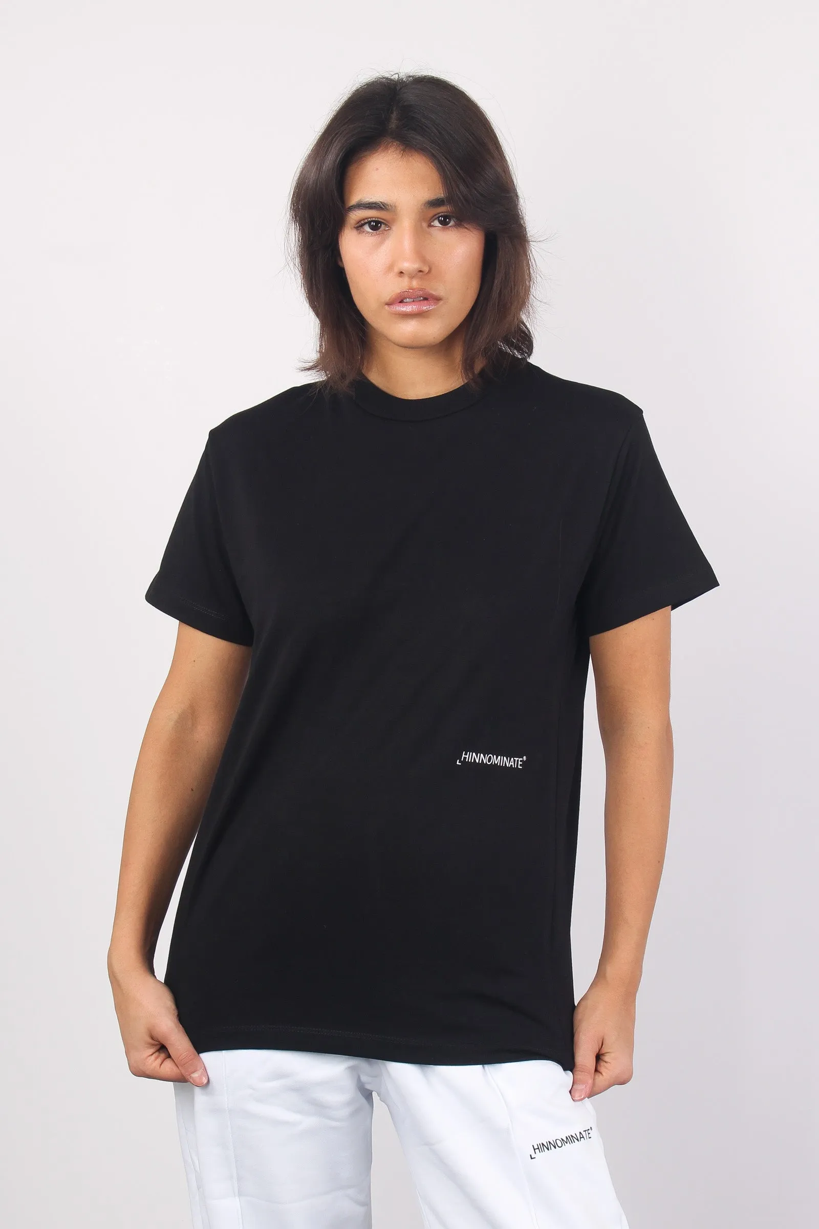 Short Sleeve Cotton Black T-shirt