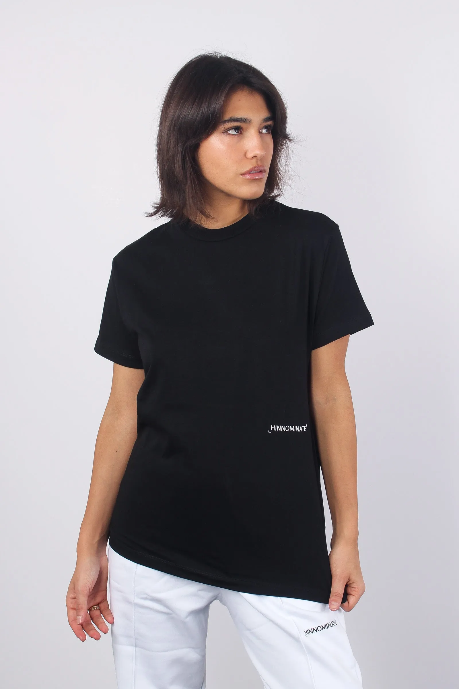 Short Sleeve Cotton Black T-shirt