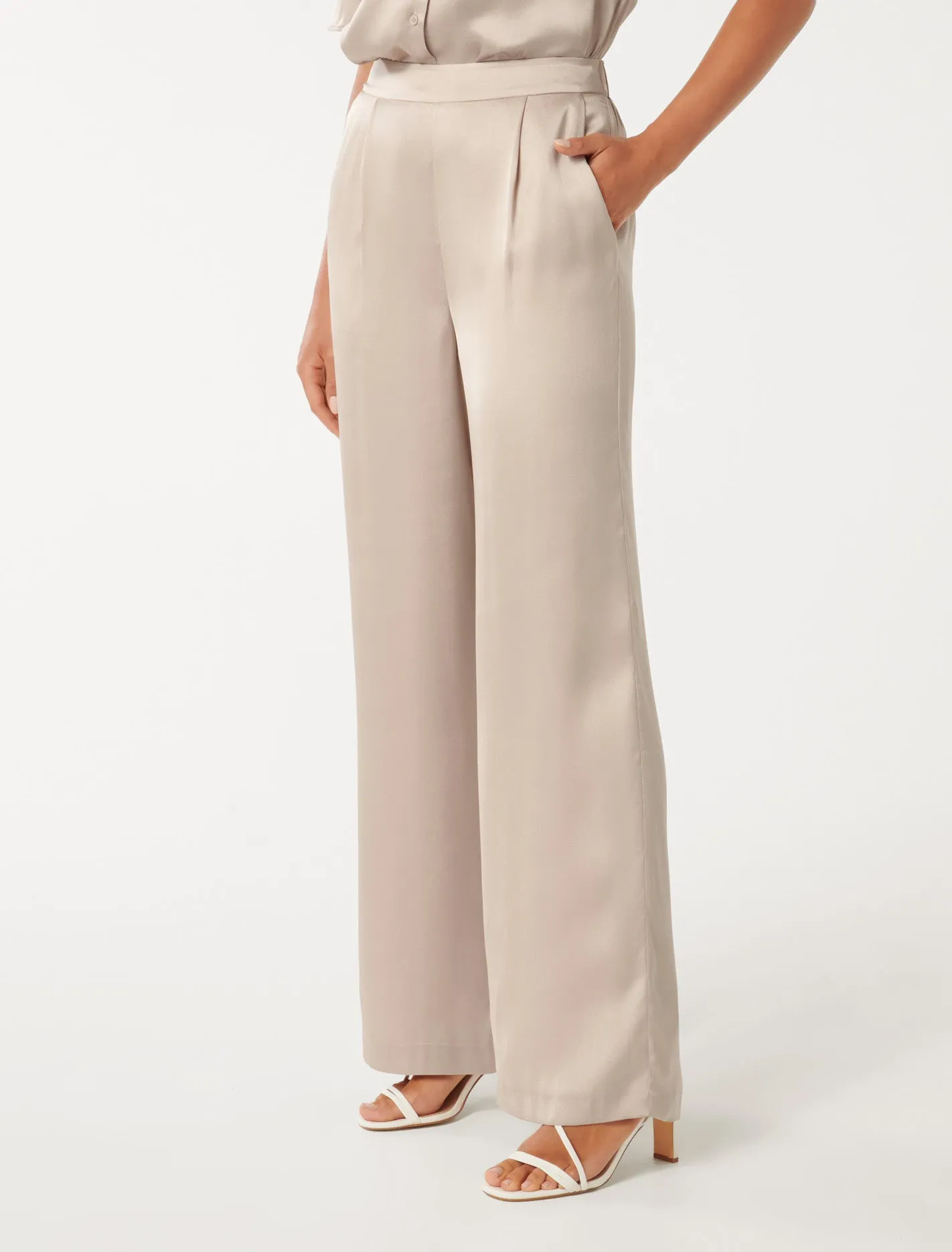 Simone Satin Pants - Buy Online Now