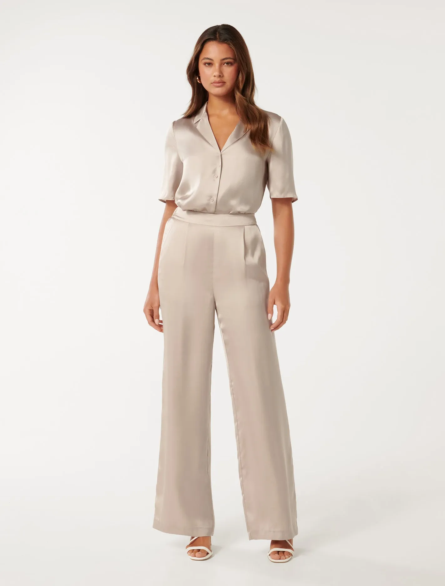 Simone Satin Pants - Buy Online Now