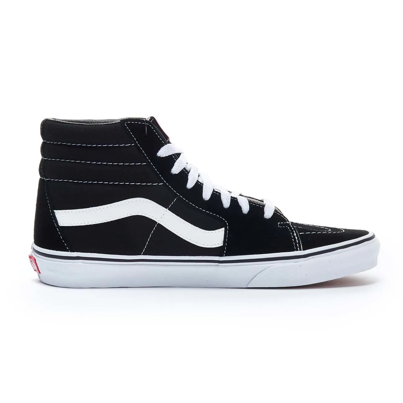 SK8-HI Men's Black White Sneakers