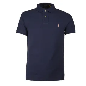 Slim Fit Coral Polo Shirt for Men