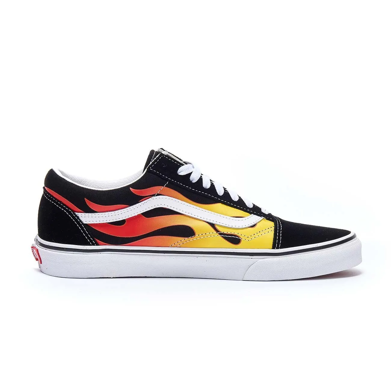 SNEAKERS Old Skool Flame Black Flame Uomo.