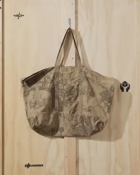 SS19 Ripstop Tote Bag in Khaki