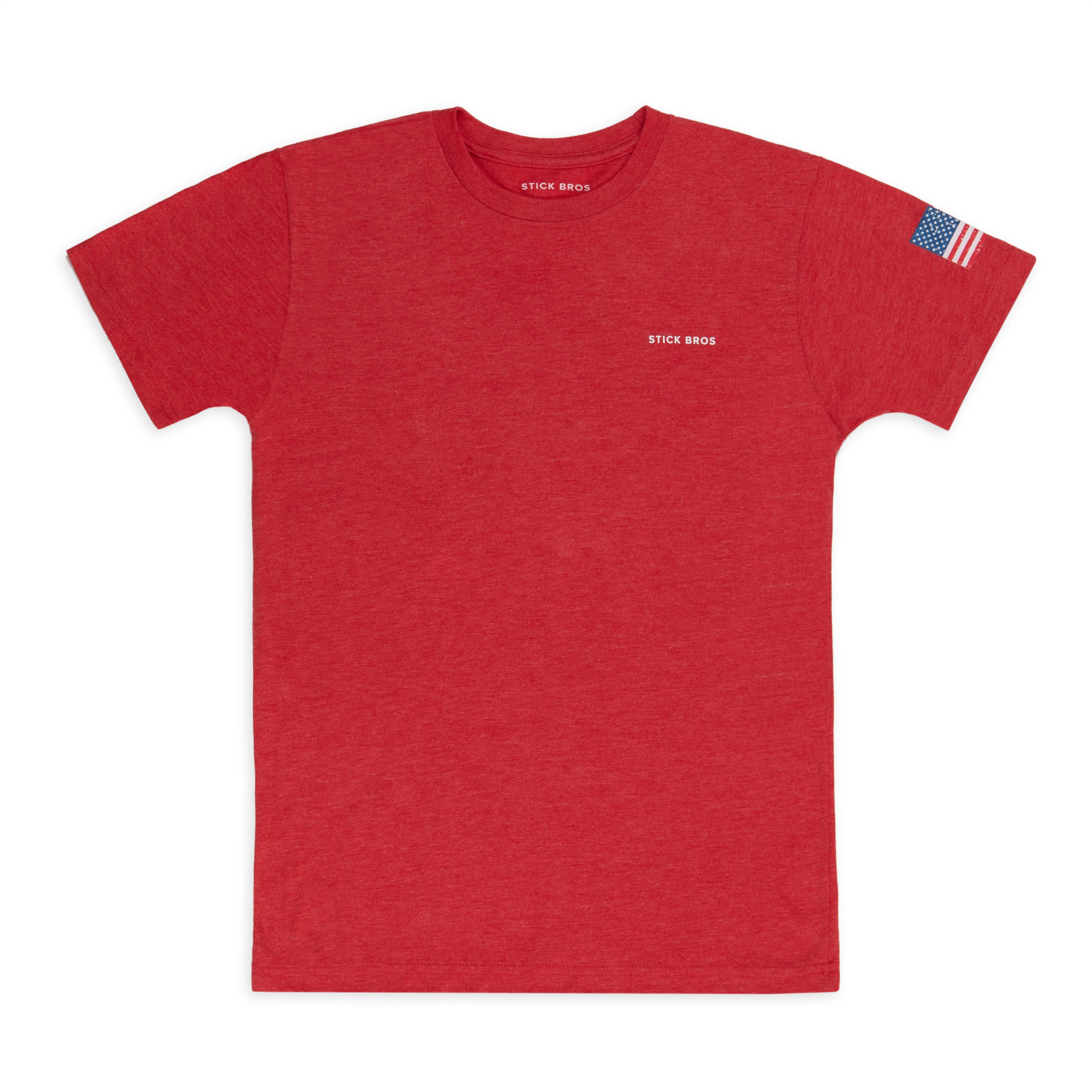 Stick Bros Red T-shirt USA