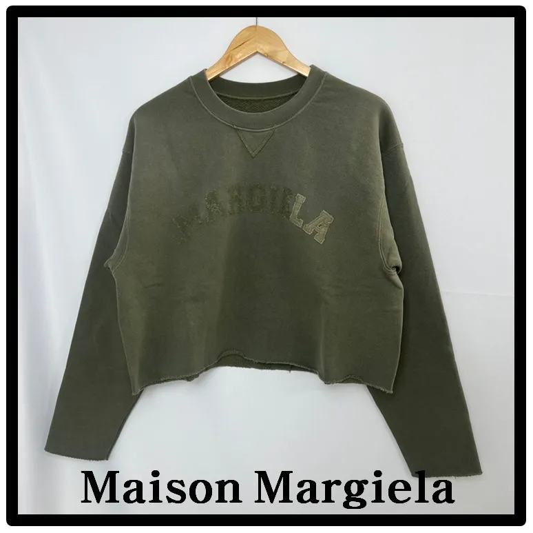 Street Style Logo Hoodies & Sweatshirts by Maison Margiela