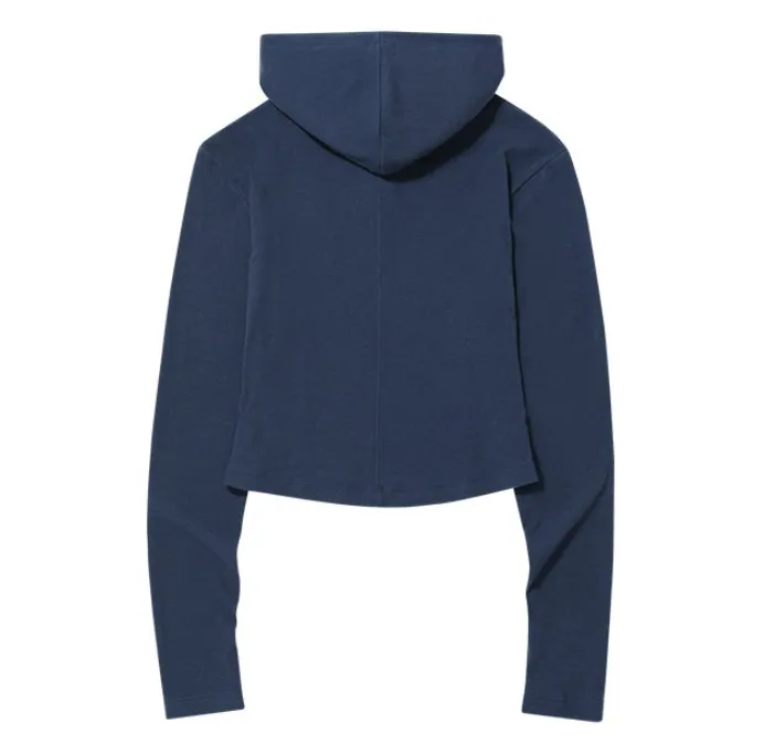 Street Style Long Sleeves Plain Logo Hoodies & Sweatshirts - WOOALONG