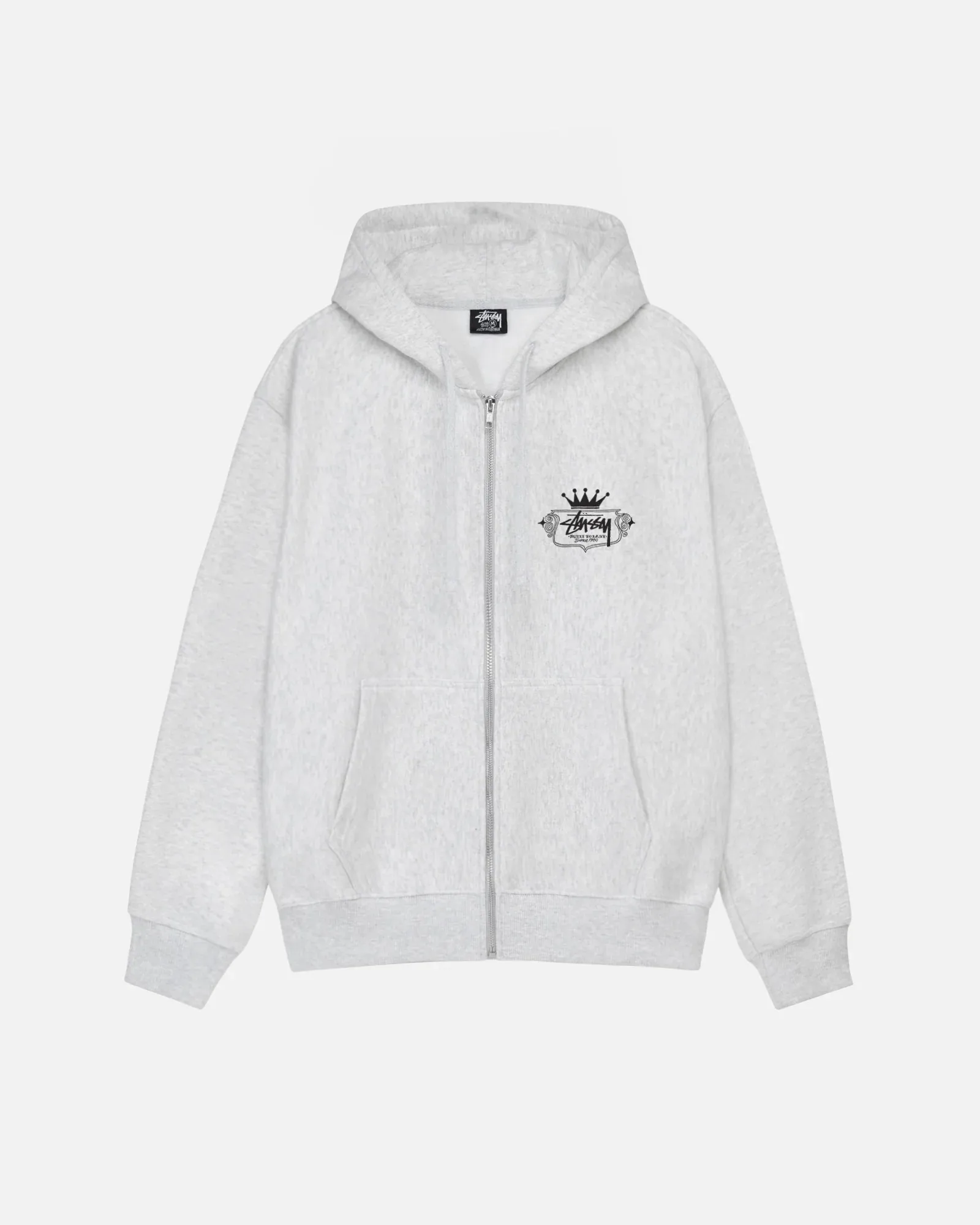 Stussy | Plain Cotton Logo Unisex Street Style Long Sleeves