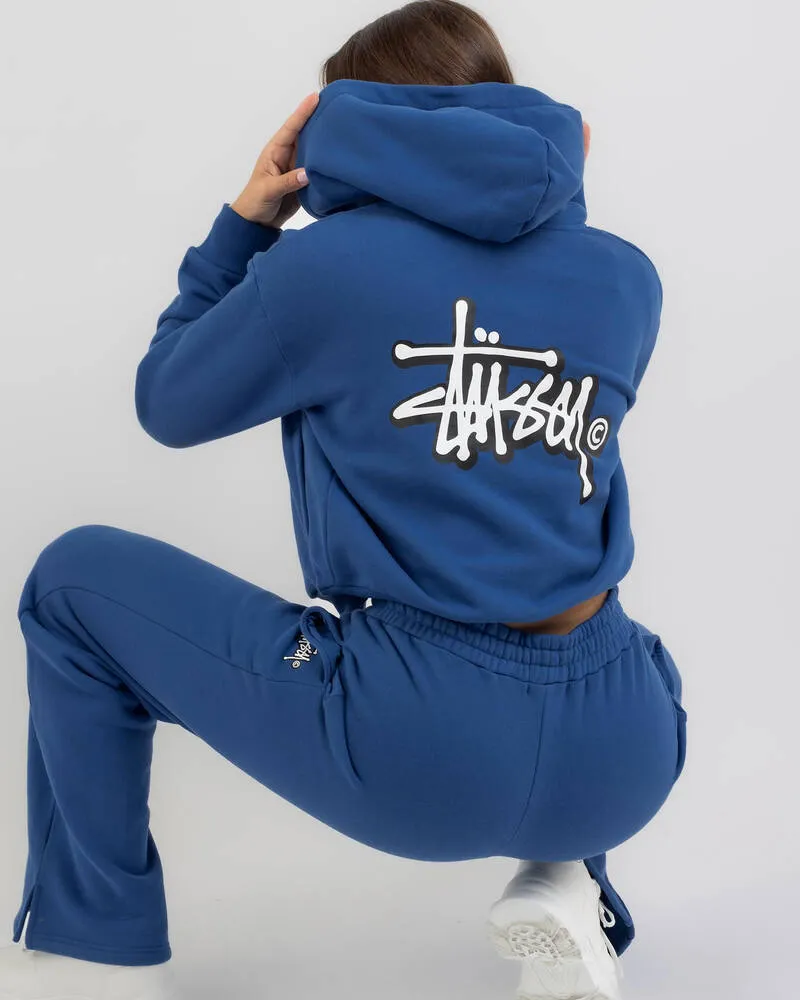 STUSSY | Plain Logo Skater Style Hoodies & Sweatshirts for Street Fashion