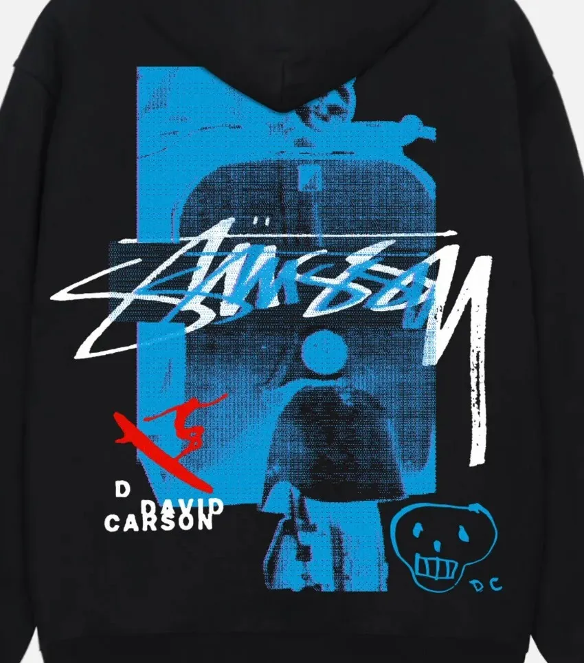 Stussy Sweat Street Style Collaboration Long Sleeves Logo