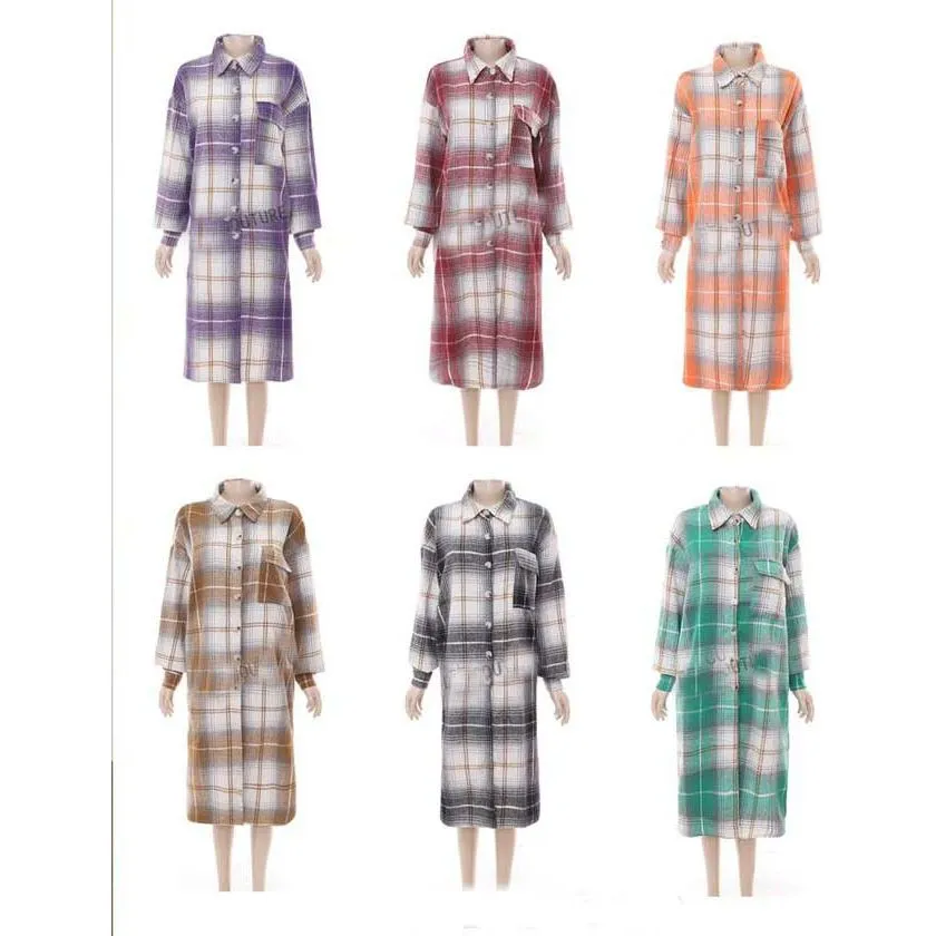 Stylish Winter Plaid Long Sleeve Shirt