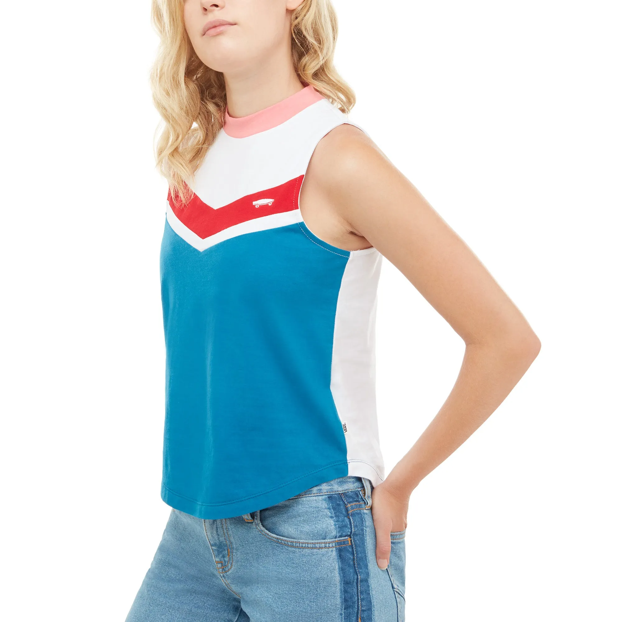 T-Shirt Vans Women's Invert Tank Top - Sapphire Blue