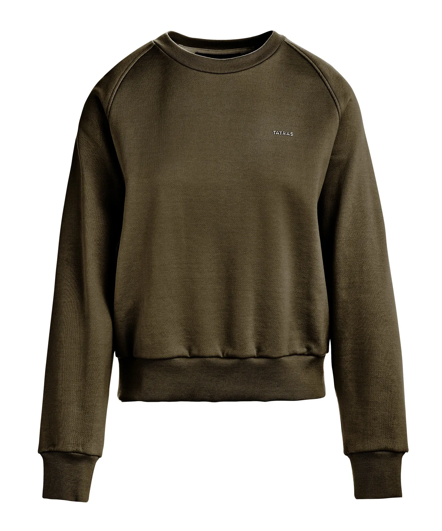 TATRAS | Street Style U-Neck Long Sleeves Plain Cotton Logo