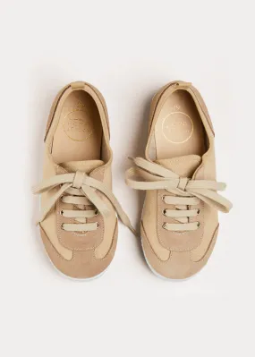 Taupe Plimsoll Sneakers 24-34EU - Shop Now