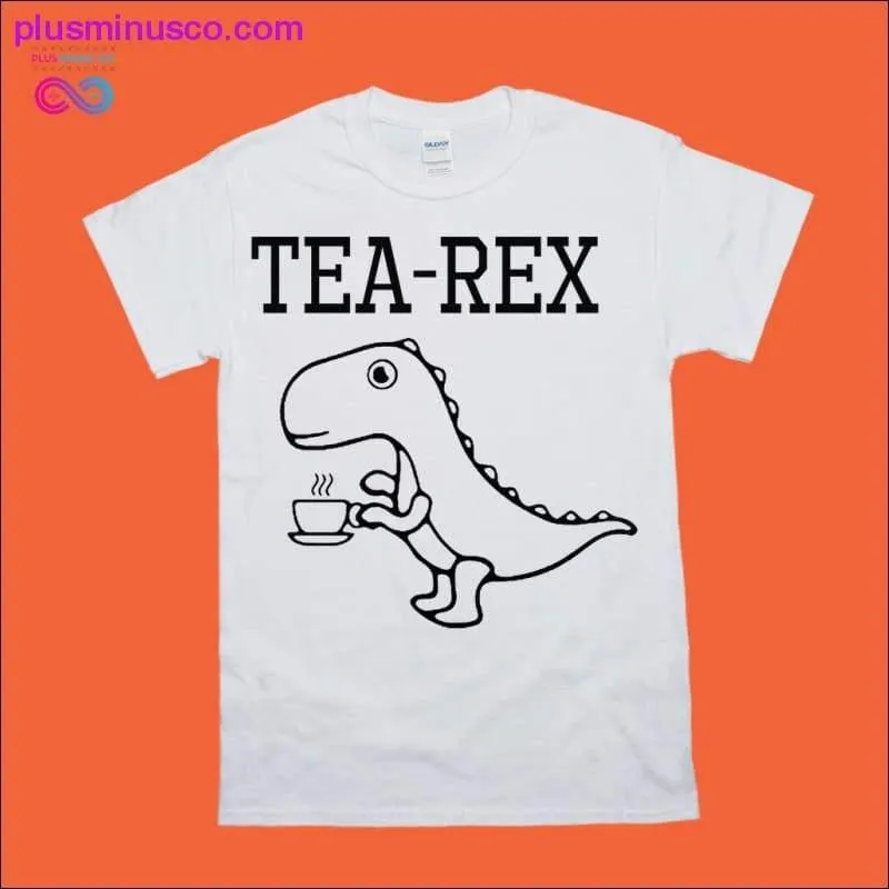 Tea-Rex | Black T-Shirts - Buy Now!