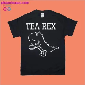 Tea-Rex | Black T-Shirts - Buy Now!