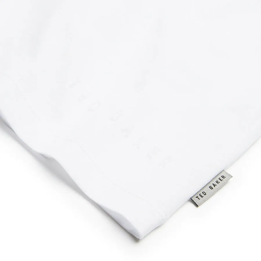 Ted Baker Cotton Logo T-Shirt White