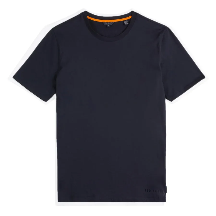 Ted Baker Navy Cotton Logo T-Shirt